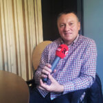 Janusz Sus - rolnik uprawiający sorgo w Karsach pod Ożarowem w województwie świętokrzyskim / Fot. Marzena Smoręda