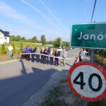 22.09.2023. Janów Dolny. Otwarcie nowej drogi i kanalizacji / Fot. Marcin Marszałek - Radio Kielce