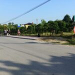 22.09.2023. Janów Dolny. Otwarcie nowej drogi i kanalizacji / Fot. Marcin Marszałek - Radio Kielce