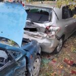 14.09.2023. Końskie. Ulica Górna. Wypadek / Fot. straż pożarna