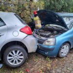 14.09.2023. Końskie. Ulica Górna. Wypadek / Fot. straż pożarna