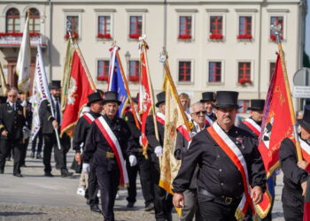 Parada kominiarzy w centrum Kielc