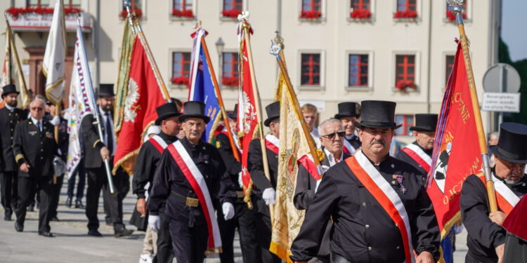 Parada kominiarzy w centrum Kielc