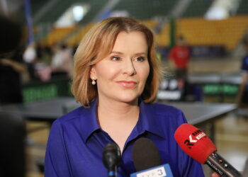 Na zdjęciu: Anna Krupka - wiceminister sportu i turystyki / Fot. Wiktor Taszłow - Radio Kielce