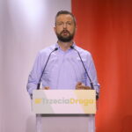 23.09.2023. Kielce. Konwencja Trzeciej Drogi. na zdjęciu (przemawia): Władysław Kosiniak-Kamysz / Fot. Wiktor Taszłow - Radio Kielce