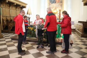 23.09.2023. Święty Krzyż. Rajd pielgrzymkowy „Krzyż drogowskazem życia” / Fot. Wiktor Taszłow - Radio Kielce