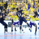 Liga Mistrzów. Stracili lidera, ale wygrali - Radio Kielce 27.09.2023. Kielce. Mecz Ligi Mistrzów piłkarzy ręcznych: Industria Kielce - Paris Saint Germain. / Fot. Wiktor Taszłow - Radio Kielce