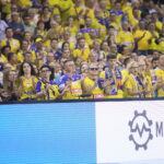 Liga Mistrzów. Stracili lidera, ale wygrali - Radio Kielce 27.09.2023. Kielce. Mecz Ligi Mistrzów piłkarzy ręcznych: Industria Kielce - Paris Saint Germain. / Fot. Wiktor Taszłow - Radio Kielce