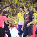 Liga Mistrzów. Stracili lidera, ale wygrali - Radio Kielce 27.09.2023. Kielce. Mecz Ligi Mistrzów piłkarzy ręcznych: Industria Kielce - Paris Saint Germain. / Fot. Wiktor Taszłow - Radio Kielce