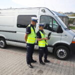 04.09.2023. Kielce. Akcja pod hasłem "Bezpieczny powrót do szkoły" / Fot. Wiktor Taszłow - Radio Kielce