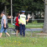04.09.2023. Kielce. Akcja pod hasłem "Bezpieczny powrót do szkoły" / Fot. Wiktor Taszłow - Radio Kielce