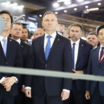 MSPO 2023. Prezydent RP: państwa zagrożone nie oszczędzają na obronności - Radio Kielce 05.09.2023. Kielce. Otwarcie XXXI Międzynarodowego Salonu Przemysłu Obronnego. Na zdjęciu: Andrzej Duda - prezydent RP / Fot. Wiktor Taszłow - Radio Kielce