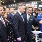 MSPO 2023. Prezydent RP: państwa zagrożone nie oszczędzają na obronności - Radio Kielce 05.09.2023. Kielce. Otwarcie XXXI Międzynarodowego Salonu Przemysłu Obronnego / Fot. Wiktor Taszłow - Radio Kielce