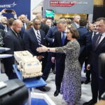 MSPO 2023. Prezydent RP: państwa zagrożone nie oszczędzają na obronności - Radio Kielce 05.09.2023. Kielce. Otwarcie XXXI Międzynarodowego Salonu Przemysłu Obronnego / Fot. Wiktor Taszłow - Radio Kielce