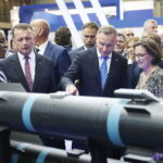 MSPO 2023. Prezydent RP: państwa zagrożone nie oszczędzają na obronności - Radio Kielce 05.09.2023. Kielce. Otwarcie XXXI Międzynarodowego Salonu Przemysłu Obronnego / Fot. Wiktor Taszłow - Radio Kielce