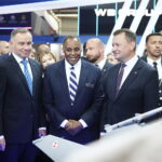 MSPO 2023. Prezydent RP: państwa zagrożone nie oszczędzają na obronności - Radio Kielce 05.09.2023. Kielce. Otwarcie XXXI Międzynarodowego Salonu Przemysłu Obronnego / Fot. Wiktor Taszłow - Radio Kielce