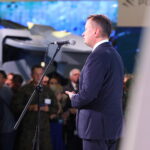 05.09.2023. Kielce. Otwarcie MSPO. Na zdjęciu: Mariusz Błaszczak - minister obrony narodowej / Fot. Wiktor Taszłow - Radio Kielce