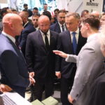 MSPO 2023. Prezydent RP: państwa zagrożone nie oszczędzają na obronności - Radio Kielce 05.09.2023. Kielce. Otwarcie XXXI Międzynarodowego Salonu Przemysłu Obronnego. Na zdjęciu: Andrzej Duda - prezydent RP / Fot. Wiktor Taszłow - Radio Kielce