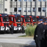 12.09.2023. Kielce. Przekazanie wozów strażackich / Fot. Wiktor Taszłow - Radio Kielce