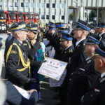 12.09.2023. Kielce. Przekazanie wozów strażackich / Fot. Wiktor Taszłow - Radio Kielce