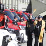 12.09.2023. Kielce. Przekazanie wozów strażackich / Fot. Wiktor Taszłow - Radio Kielce