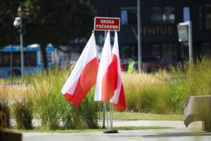 12.09.2023. Kielce. Przekazanie wozów strażackich / Fot. Wiktor Taszłow - Radio Kielce