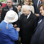 Wicepremier Jarosław Kaczyński na uroczystościach odpustowych na Świętym Krzyżu