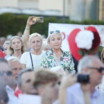 Donald Tusk spotkał się w Skarżysku-Kamiennej ze zwolennikami PO - Radio Kielce 15.09.2023. Skarżysko-Kamienna. Szef Platformy Obywatelskiej, Donald Tusk spotkał się ze zwolennikami swojej partii / Fot. Wiktor Taszłow - Radio Kielce