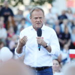 Donald Tusk spotkał się w Skarżysku-Kamiennej ze zwolennikami PO - Radio Kielce Premier ogłosi skład nowej Rady Ministrów