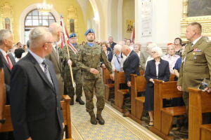 17.09.2023. Kielce. Upamiętnienie 84. rocznicy napaści wojsk Związku Sowieckiego na Polskę. Msza Święta / Fot. Wiktor Taszłow - Radio Kielce