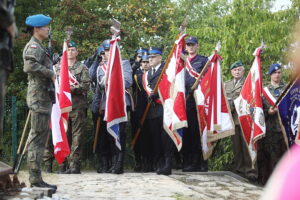 17.09.2023. Kielce. Kadzielnia. Upamiętnienie 84. rocznicy napaści wojsk Związku Sowieckiego na Polskę / Fot. Wiktor Taszłow - Radio Kielce