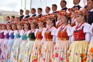 01.09.2023. Końskie. Koncert Zespołu Pieśni i Tańca „Śląsk". / Fot. Magdalena Galas-Klusek - Radio Kielce