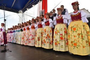 01.09.2023. Końskie. Koncert Zespołu Pieśni i Tańca „Śląsk". / Fot. Magdalena Galas-Klusek - Radio Kielce