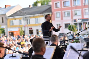 01.09.2023. Końskie. Koncert Zespołu Pieśni i Tańca „Śląsk". / Fot. Magdalena Galas-Klusek - Radio Kielce