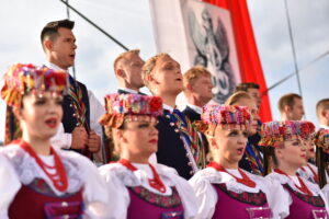 01.09.2023. Końskie. Koncert Zespołu Pieśni i Tańca „Śląsk". / Fot. Magdalena Galas-Klusek - Radio Kielce