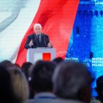 09.09.2023. Końskie. Konwencja programowa Prawa i Sprawiedliwości. Na zdjęciu: Jarosław Kaczyński - prezes PiS / źródło: Prawo i Sprawiedliwość
