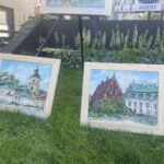 Artyści z różnych stron Polski malowali Sandomierz