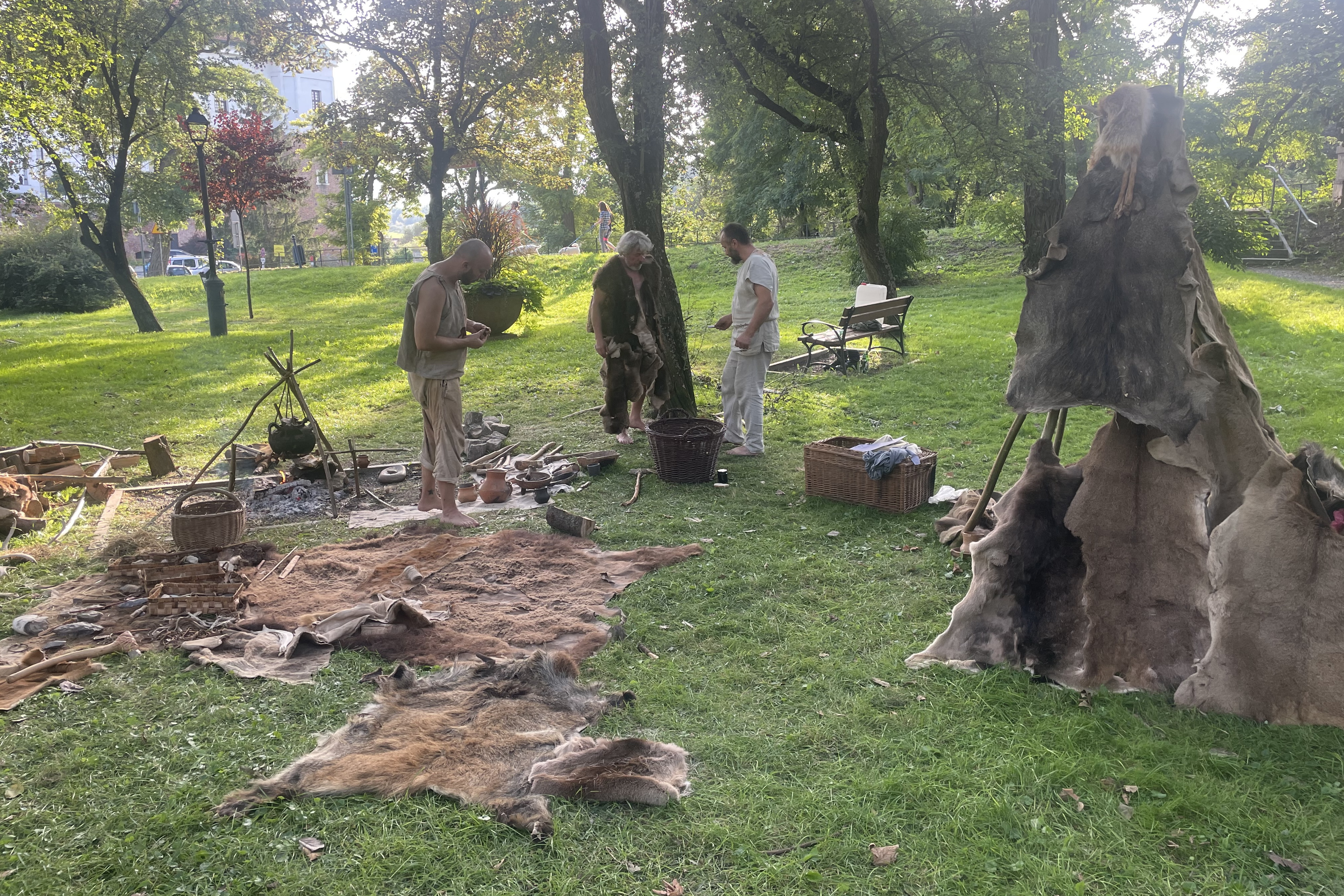 W Sandomierzu powstała wioska neolityczna
