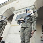 Kilkadziesiąt wojskowych pojazdów na ulicach Kielc - Radio Kielce 09.09.2023. Kielce. Próba przed defiladą z okazji obchodów święta Centrum Przygotowań do Misji Zagranicznych / Fot. Jarosław Kubalski - Radio Kielce