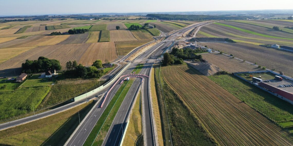 05.09.2023. Moczydło. Otwarcie drogi ekspresowej S7 na odcinku Moczydło – Miechów. / Fot. Jarosław Kubalski - Radio Kielce