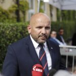 09.09.2023. Końskie. Konwencja programowa Prawa i Sprawiedliwości. Na zdjęciu: poseł Mariusz Gosek / Fot. Jarosław Kubalski - Radio Kielce
