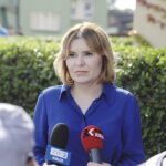 09.09.2023. Końskie. Konwencja programowa Prawa i Sprawiedliwości. Na zdjęciu: Anna Krupka - wiceminister sportu i turystyki / Fot. Jarosław Kubalski - Radio Kielce