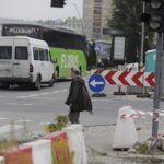 26.09.2023. Kielce. Skrzyżowanie ul. Czarnowskiej z ul. Żelazną. Wyłączona sygnalizacja / Fot. Jarosław Kubalski - Radio Kielce