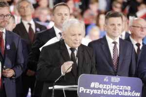 03.09.2023 Kielce. Konwencja PiS. Na zdjęciu: Jarosław Kaczyński - prezes PiS / Fot. Jarosław Kubalski - Radio Kielce