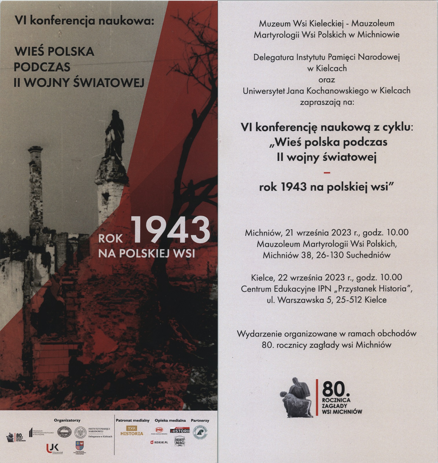 Wieś polska w czasie wojny tematem konferencji IPN - Radio Kielce