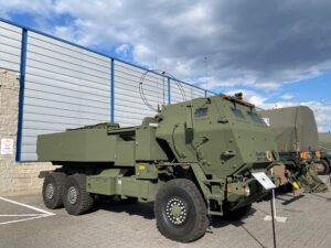 Wyrzutnia Rakietowa M142 HOMAR A/HIMARS / Fot. Radio Kielce