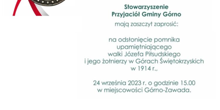 Odsłonięcie tablicy Józefa Piłsudskiego - Radio Kielce