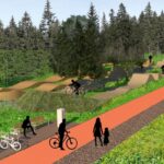 09.10.2023. Piekoszów. Wizualizacja kompleksu sportowo-rekreacyjnego / źródło: PRIMTECH Szymon Kita