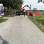 24.10.2023. Jakubów. Tragiczny wypadek z udziałem ciągnika rolniczego / Fot. policja