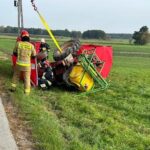 24.10.2023. Jakubów. Tragiczny wypadek z udziałem ciągnika rolniczego / Fot. policja